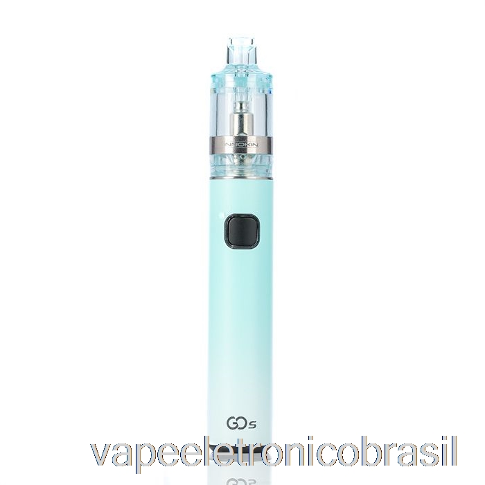 Vape Recarregável Innokin Go S 13w Mtl Pen Starter Kit Azul Claro